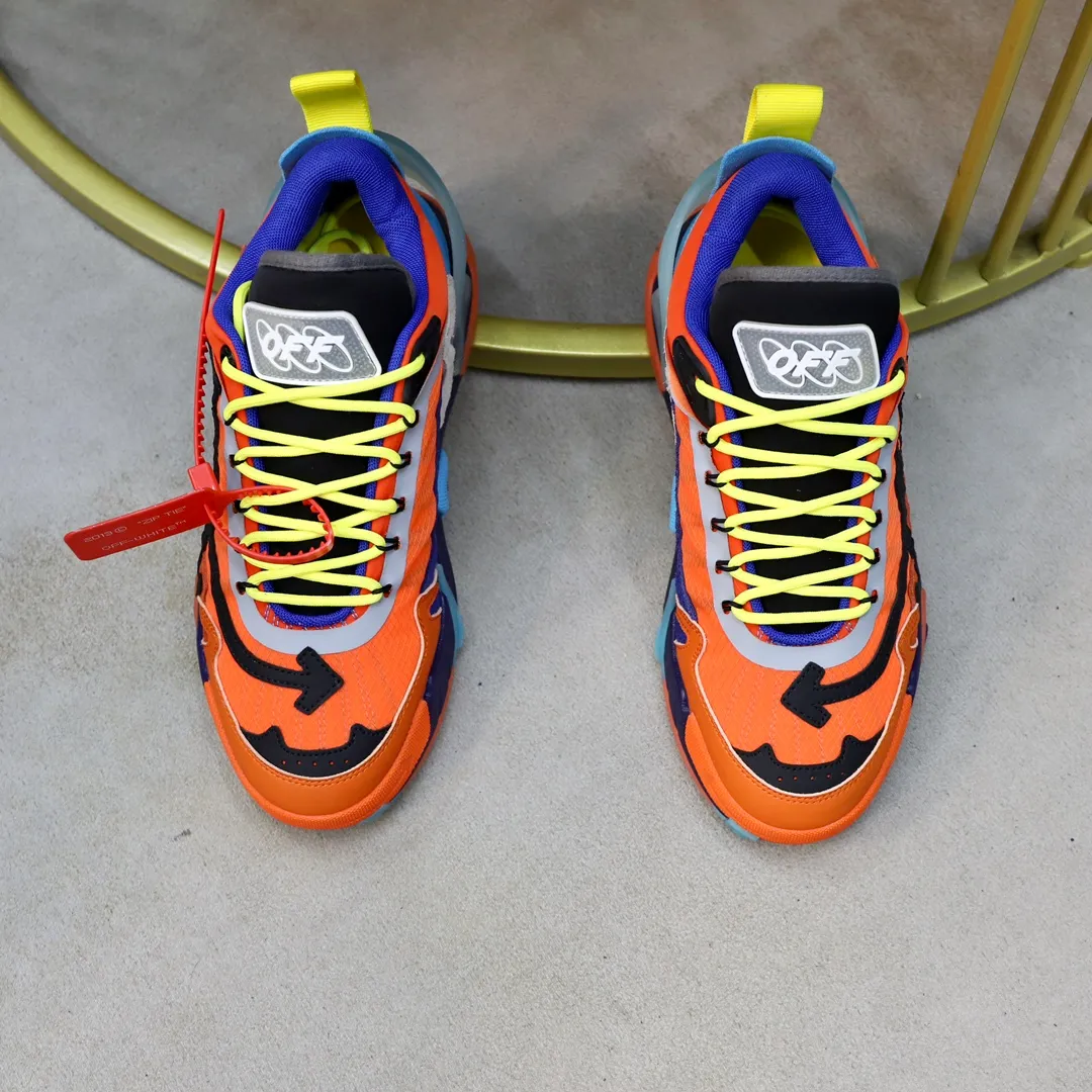 Men's shoes: 330💶[off-white]👫 Original one-to-one replica, high-end quality🥳The latest model has not been listed on the official website yet, the top version. Fabric: Imported open-edge beaded laminated leather Lining: Imported breathable mesh Outsole: Original foam soft, light and wear-resistant Imported TPU combination sole Male 38-44 (customized at 45)